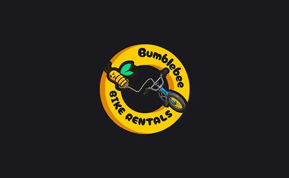 Bumblebee bike rentals logo